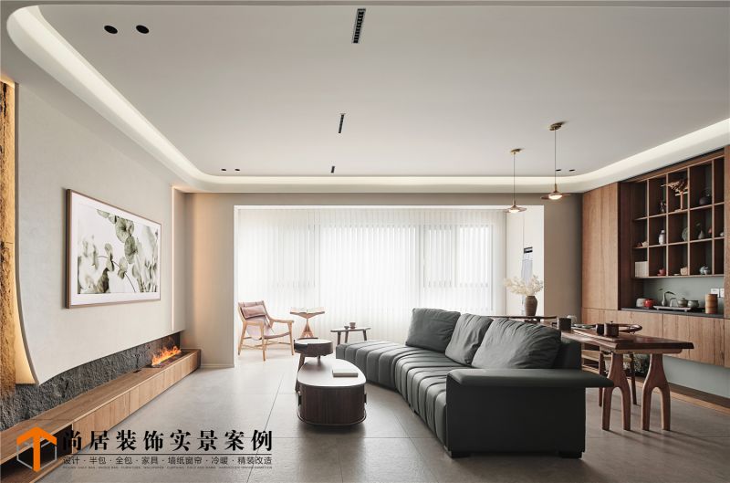 魚嘴金茂悅丨179平丨侘寂風(fēng)